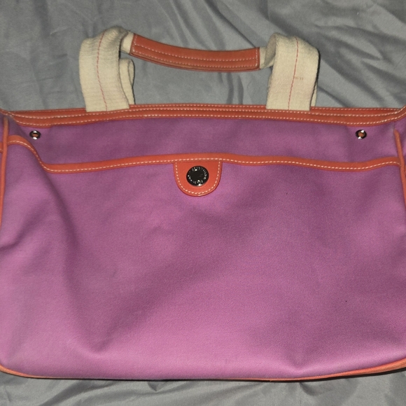 ❤️Coach Purse Orange & Purple - Picture 14 of 15